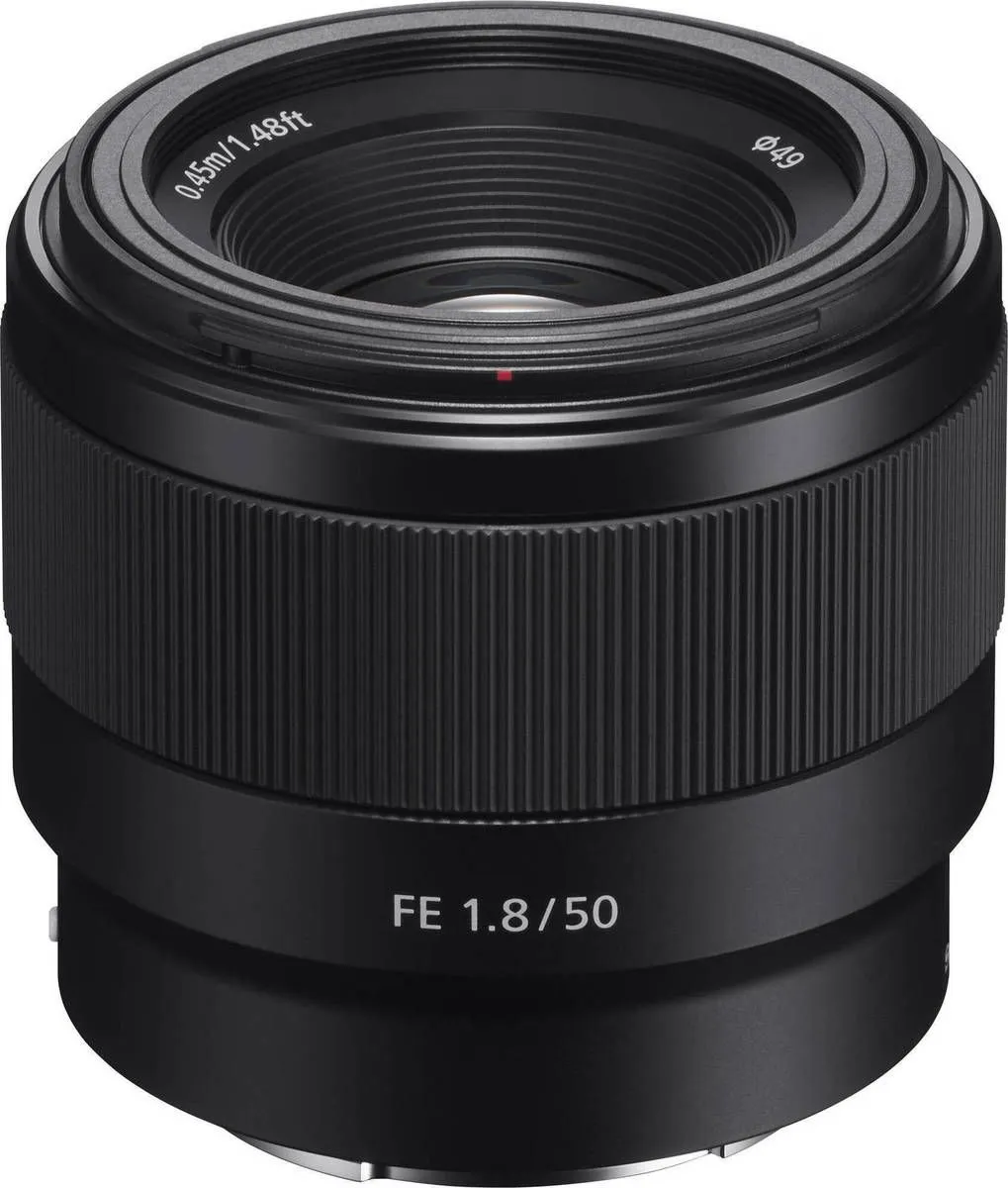 Sony Objectif  50 mm, F1.8 adapté aux séries A7, A6000, A5100, A5000