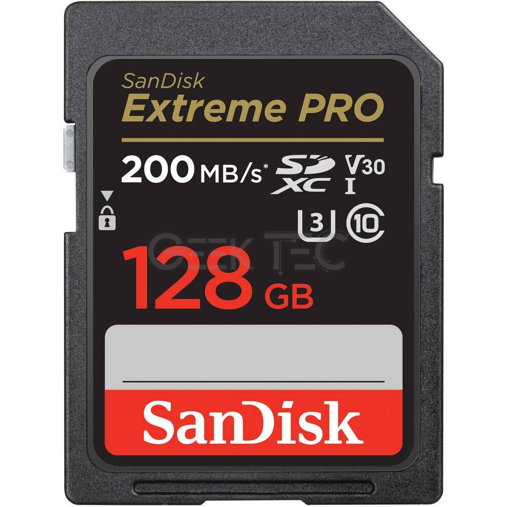SanDisk 128 Go Extreme PRO jusqu'à 200 Mo/s