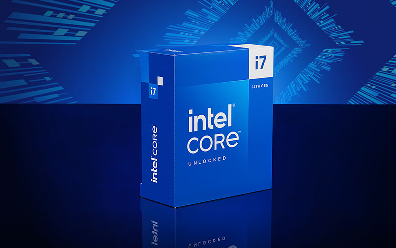 Processeur Intel® Core™ i7-14700F, 20 cœurs (8 P-Cores + 12 E-Cores) jusqu'à 5,4 GHz