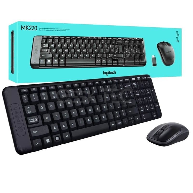 Logitech MK220 Combo Clavier Souris