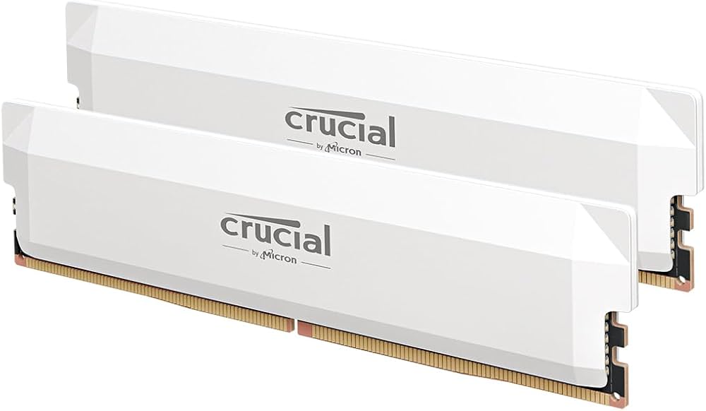 RAM Crucial Pro DDR5 32Go Kit (2x16Go) 6000MHz CL36, Overclocking Gaming