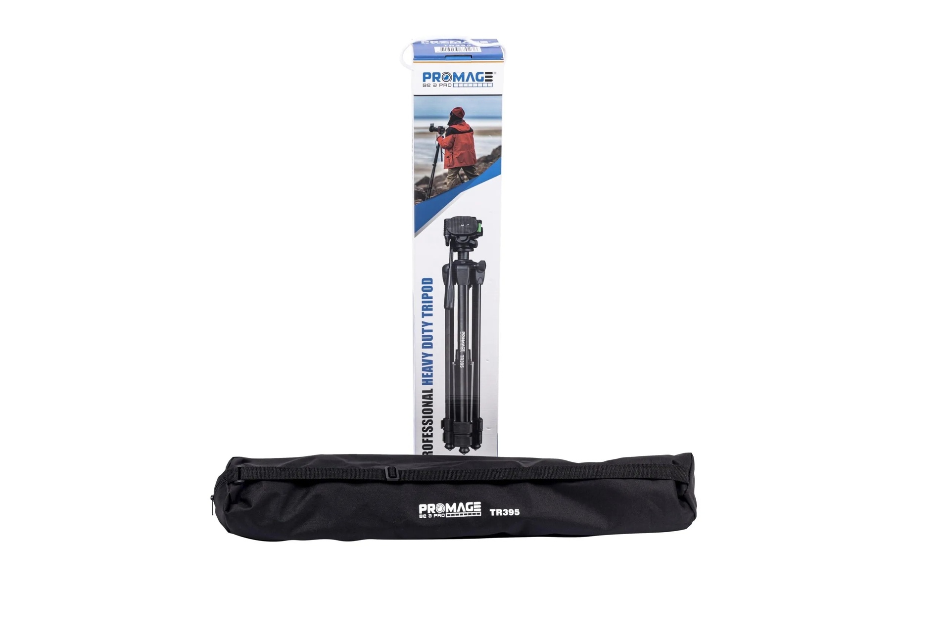 Trépied lourd Promage TR395 pour appareil photo, noir