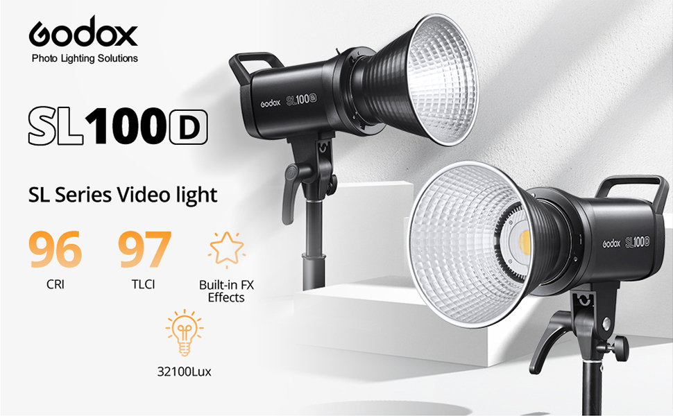Godox Video Light SL100Bi